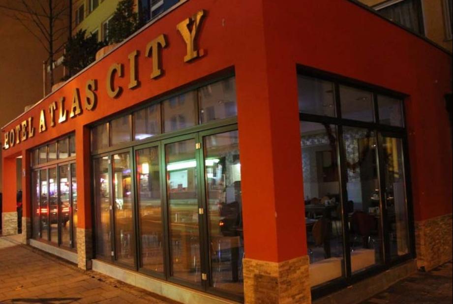 Atlas City Hotel Munique Exterior foto
